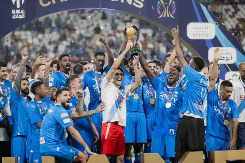 الاشادة بتحقيق الهلال لكأس الدرعية من قبل الصحف العالمية!